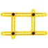 TOPEX Echer de măsurare, 30x2.5cm / 17.5x2.5cm 16B476