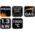 NEO TOOLS Suflantă cu gaz, arzător, lampă cu gaz cu filet 20-025