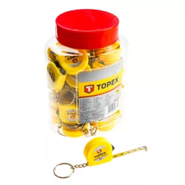   TOPEX Mini rulete 1m, în borcan de prezentare, Unitate de comandă: 40buc 27C001