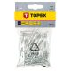 TOPEX POPSZEGECS 4.0X8, 50db 43E401
