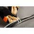 TOPEX Coliere cablu, 4,8mm x 200mm, alb, 75 buc 44E977