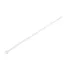 TOPEX Coliere cablu, 4,8mm x 200mm, alb, 75 buc 44E977
