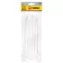 TOPEX Coliere cablu, 4,8mm x 200mm, alb, 75 buc 44E977