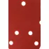GRAPHITE Hârtie abrazivă pentru șlefuitor delta, cu arici, 11 găuri 140 x 140 x 80mm, K240, 5 bucăți 54H015