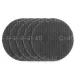 GRAPHITE Plasă de șlefuire gips cu arici 180mm, K40, 5 bucăți pentru șlefuitor 59G263 54H025
