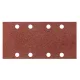 GRAPHITE Hârtie abrazivă, velcro 93x185mm, K60, perforată, 5buc 55H737