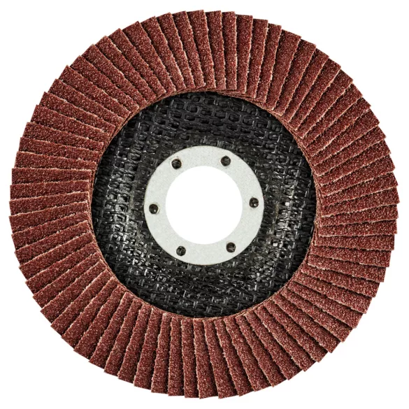 GRAPHITE Disc abraziv lamelar 115x22.2mm, K80 metal-lemn 55H983