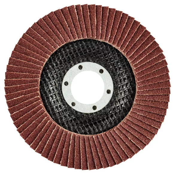 GRAPHITE Disc de șlefuire lamelar 115x22.2mm, K100 metal-lemn 55H984