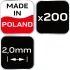NEO TOOLS Distanțiere pentru rosturi - 2mm, 200 buc 61-108