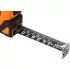 NEO TOOLS Ruletă, 3m/16mm, arc întărit, oțel, bandă neagră cu scară albă mărită, magnetică, autostop+blocare 67-241