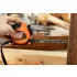 Bandă de măsurat NEO TOOLS, 5m/25mm, arc întărit, oțel, bandă neagră cu scală albă mărită, magnetică, autostop+blocare 67-243