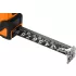 Bandă de măsurat NEO TOOLS, 5m/25mm, arc întărit, oțel, bandă neagră cu scală albă mărită, magnetică, autostop+blocare 67-243