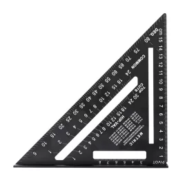   NEO TOOLS Echer cu bază, aluminiu, braț de 45 de grade, cu scară de măsurare, 183mm 72-102