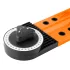 NEO TOOLS Raportor cu carcasă din aluminiu, nivelă și creion de marcat 72-225