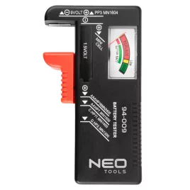 Tester de baterii și acumulatori NEO TOOLS, 1,5-9V 94-009