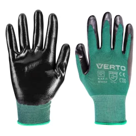   Mănuși de grădinărit VERTO, acoperire nitril, 4131X, 10", material respirabil 97H153