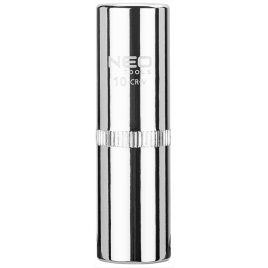   Cheie tubulară NEO TOOLS 10mm, 1/4", lungă, 6 puncte, SUPERLOCK, 25 ani garanție 08-243