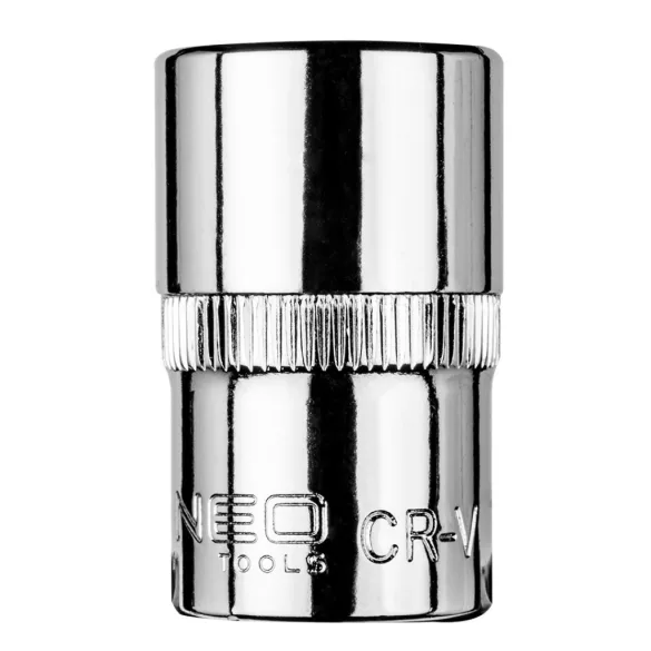 Cheie tubulară NEO TOOLS 17mm, 1/2", hexagonală, cu garanție de 25 de ani 08-417