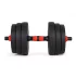 Set haltere ajustabile 2x20 kg cu bară de 40 kg