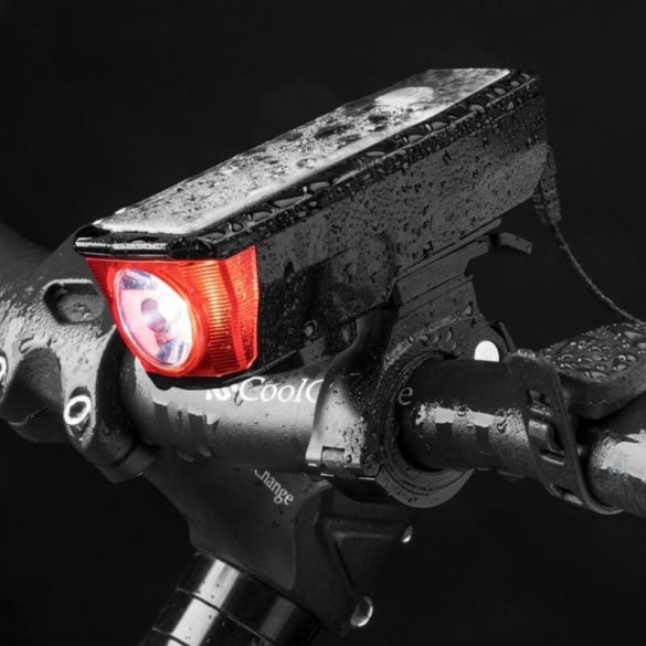 Iluminat multifuncțional pentru bicicletă cu energie solară