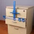Perforator de prelucrare a lemnului, șablon pentru găurire de găuri