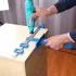 Perforator de prelucrare a lemnului, șablon pentru găurire de găuri