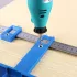 Perforator de prelucrare a lemnului, șablon pentru găurire de găuri