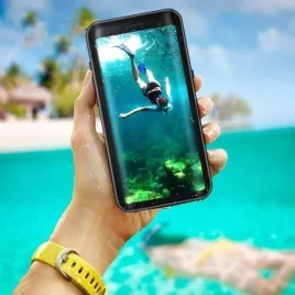   Husă rezistentă la apă și șocuri pentru telefoane Galaxy S8 S8+ S9
