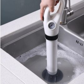 Dispozitiv de desfundare și curățare a scurgerilor