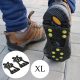1 pereche de acoperitori de pantofi cu 10 nituri antiderapante