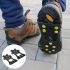 1 pereche de acoperitori de pantofi cu 10 nituri antiderapante