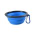 Bol de hrană și apă portabil din latex pentru câini (350ML)