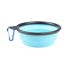 Bol de hrană și apă portabil din latex pentru câini (350ML)