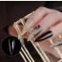 Set de tips pentru unghii false transparente