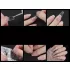 Set de tips pentru unghii false transparente