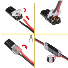 Set de 10 conectori rapizi