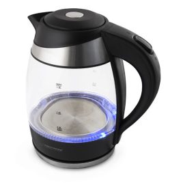 Fierbător de apă din sticlă cu iluminare LED Esperanza