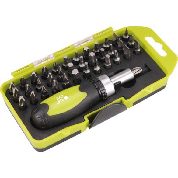 Set șurubelnițe BIT Extol Craft, 38 de piese