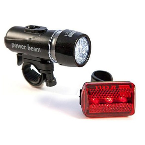 Set de 2 lumini puternice pentru bicicletă