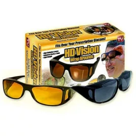 Set de ochelari de zi și noapte HD Vision, 2 bucăți