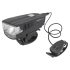 Extol Light lampă LED pentru bicicletă cu lumină albă și claxon