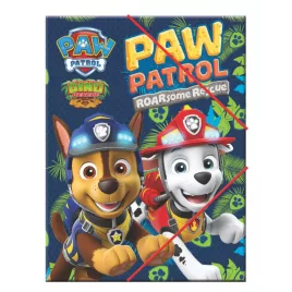 Patrula Cățelușilor mapă A/4 cu elastic - Dino Rescue