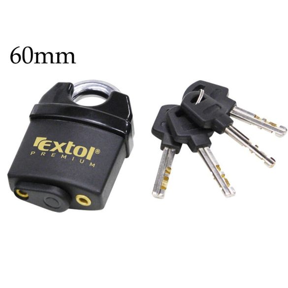 Extol Premium Lacăt de siguranță cu protecție împotriva tăierii