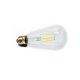 Bec Edison, filament LED retro, sursă de lumină, 4W, 2700K, alb cald