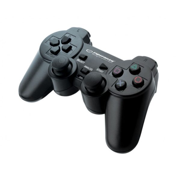 Esperanza Controller pentru jocuri PS2/PS3/PC USB negru