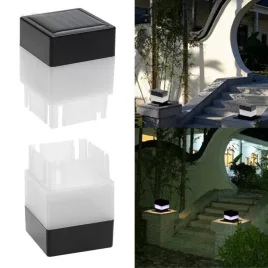 Lampa cub LED solar impermeabilă, decor exterior