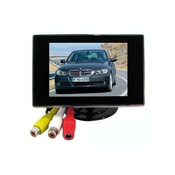 3.5 TFT LCD mini monitor auto color cameră marșarier monitor