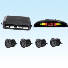 Senzori de parcare cu afișaj LCD și 4 senzori