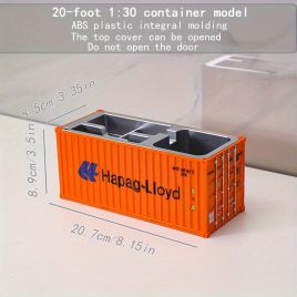 Suport pentru pixuri din plastic, model container 1:30