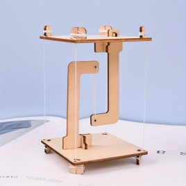 Set model puzzle 3D din lemn